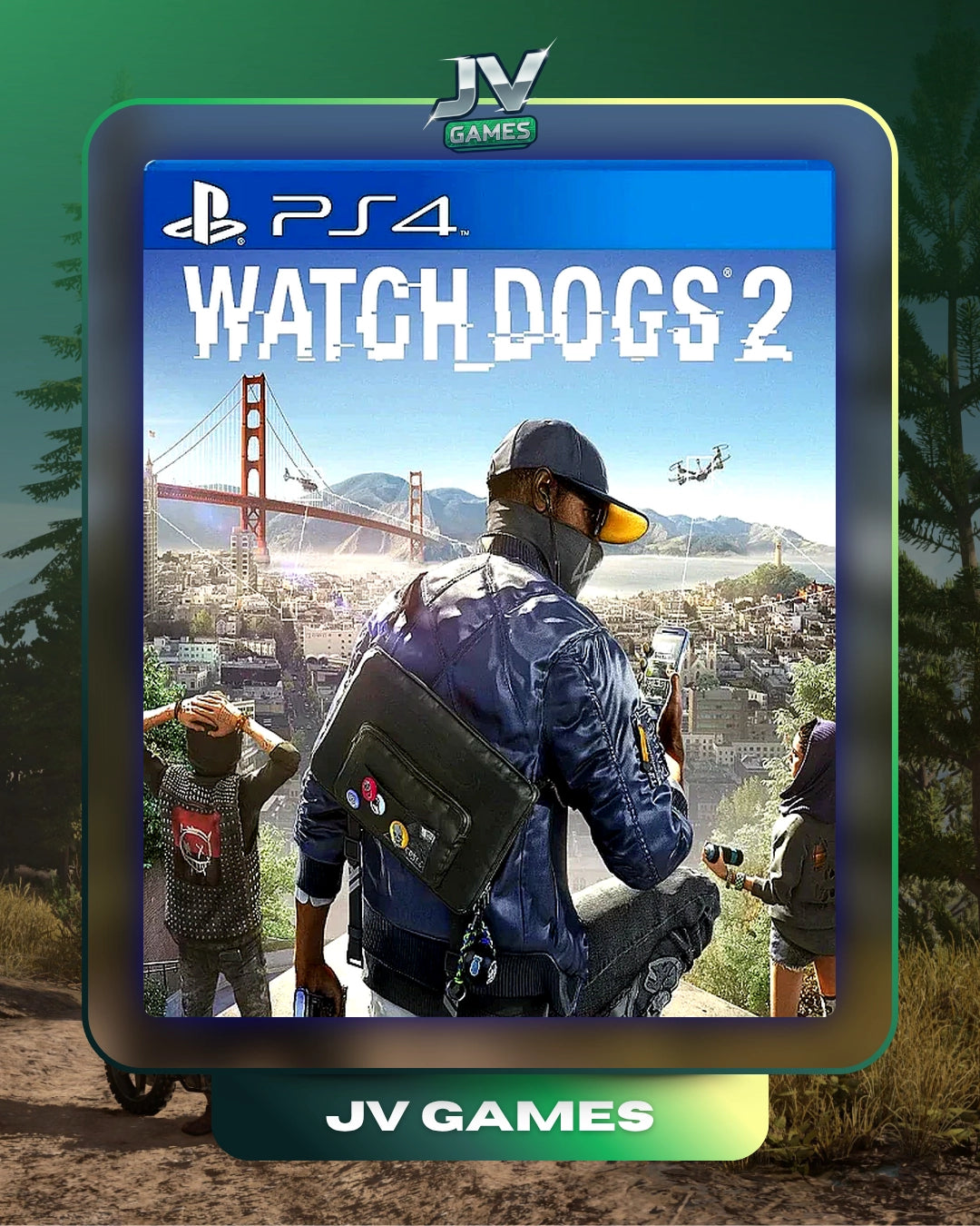 WATCH DOGS 2 PARA PS4