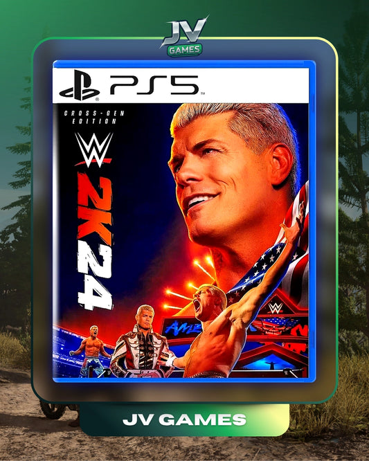 WWE 2K24 EDIÇÃO DIGITAL CROSS-GEN PARA PS5