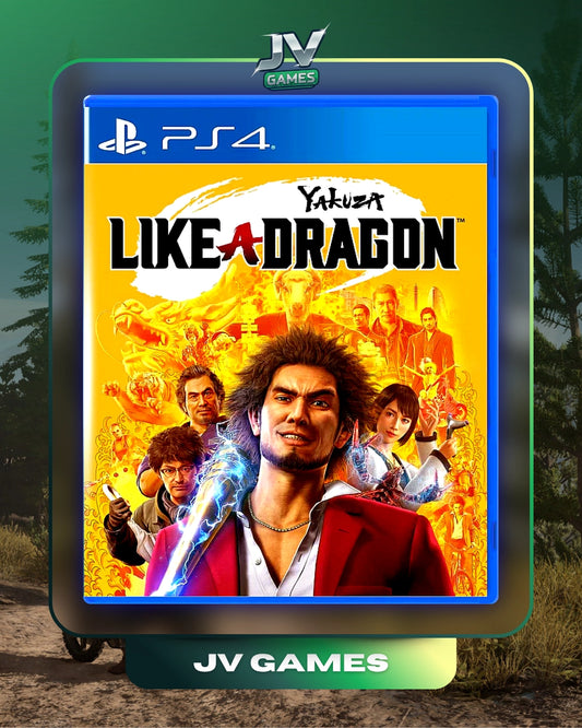 YAKUZA LIKE A DRAGON PARA PS4